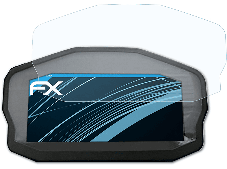 ATFOLIX 3x FX-Clear CXS Displayschutz(für CBR650 Honda (2019)) F/R
