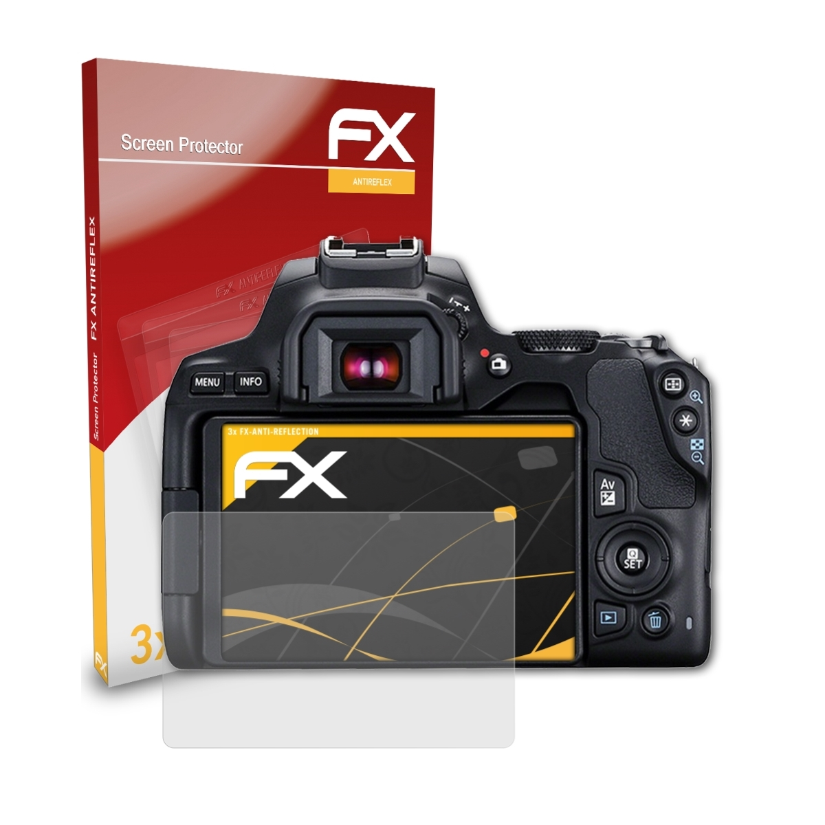 Displayschutz(für ATFOLIX Canon FX-Antireflex 3x EOS 250D)