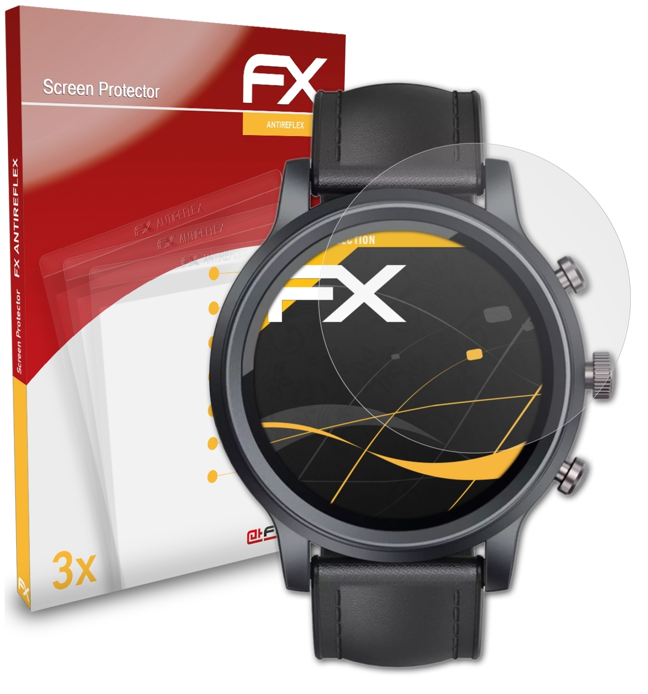 ATFOLIX 3x Neo Displayschutz(für Zeblaze 3) FX-Antireflex
