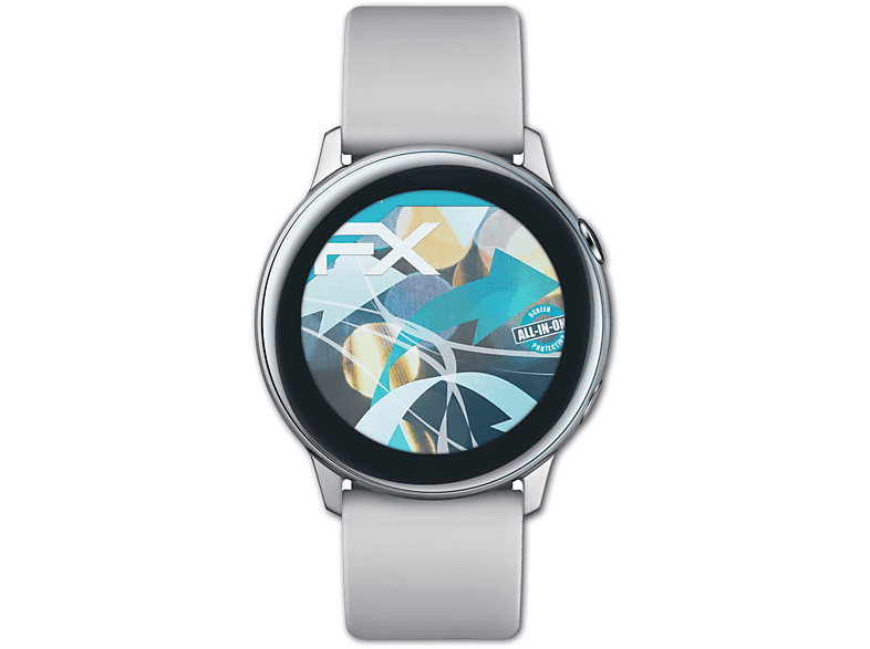ATFOLIX 3x FX-ActiFleX Displayschutz(für Samsung Galaxy Watch Active)