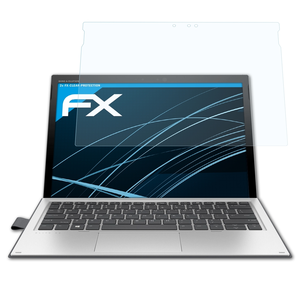 ATFOLIX 2x FX-Clear Displayschutz(für 1013 G3) Elite HP x2