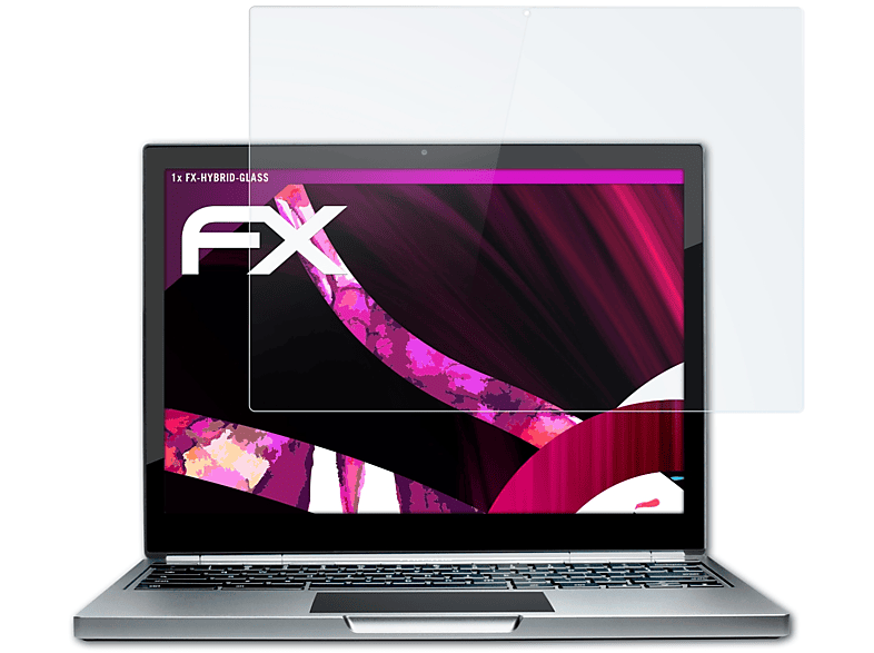 Chromebook ATFOLIX Google Schutzglas(für FX-Hybrid-Glass Pixel)