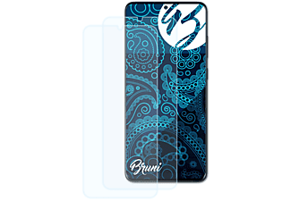 BRUNI 2x Basics-Clear Schutzfolie(für Samsung Galaxy S20 Ultra)
