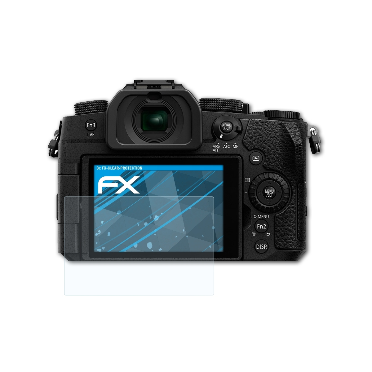 ATFOLIX 3x FX-Clear DC-G91) Lumix Displayschutz(für Panasonic