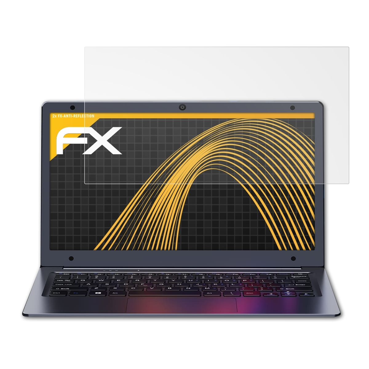 ATFOLIX 2x Displayschutz(für FX-Antireflex Chuwi Air) HeroBook