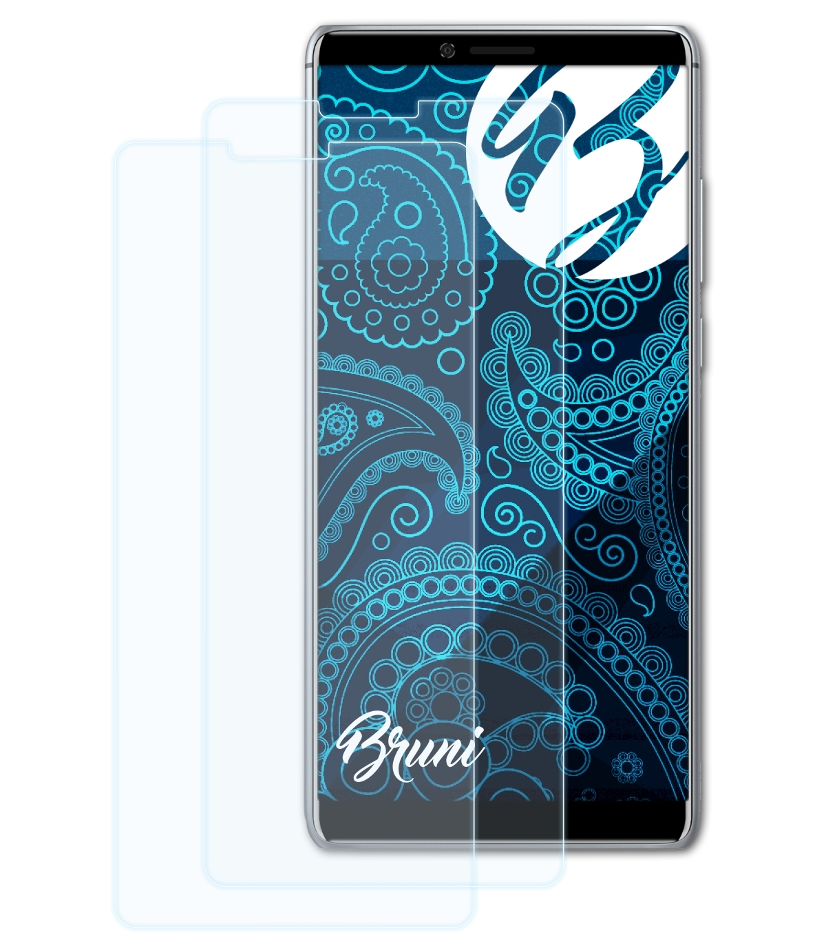 BRUNI 2x Legacy) Basics-Clear Coolpad Schutzfolie(für