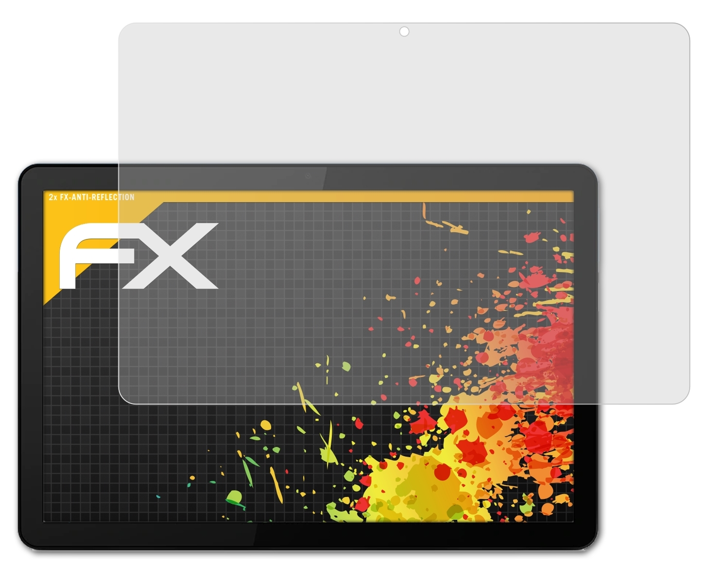 Displayschutz(für IdeaPad Lenovo 2x ATFOLIX Duet FX-Antireflex Chromebook)