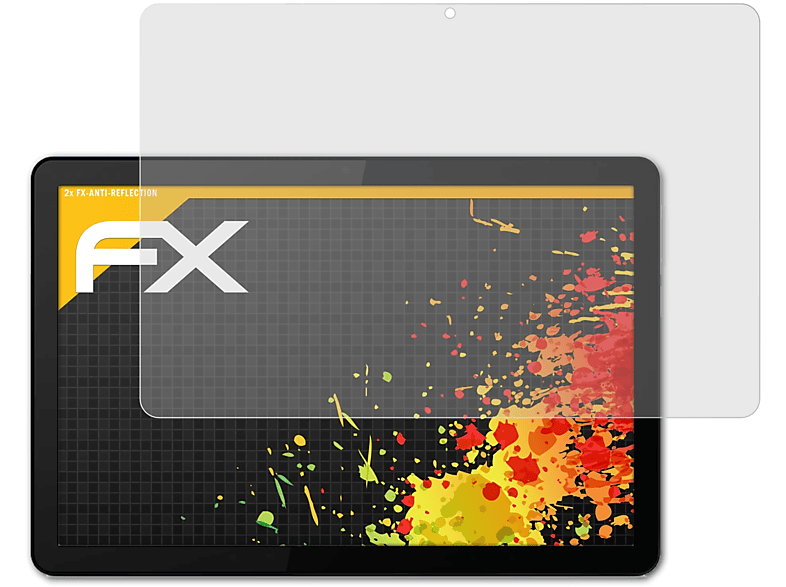 ATFOLIX 2x FX-Antireflex Displayschutz(für Lenovo IdeaPad Duet Chromebook)
