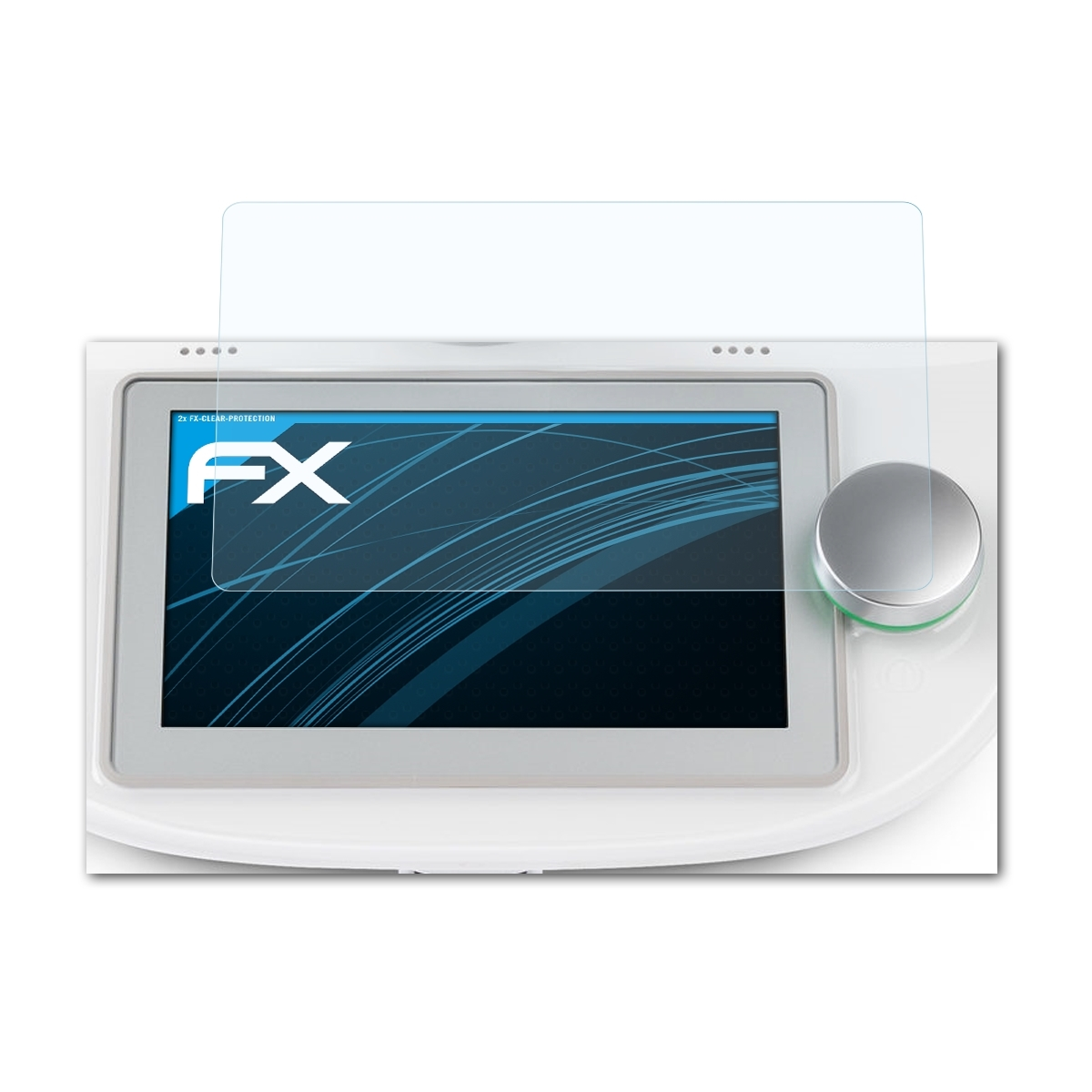 ATFOLIX 2x Displayschutz(für Thermomix® TM6®) FX-Clear Vorwerk