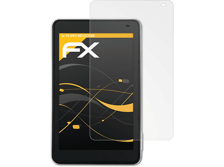 FX-Antireflex nüvi Displayschutz(für 3x ATFOLIX Garmin 3790)