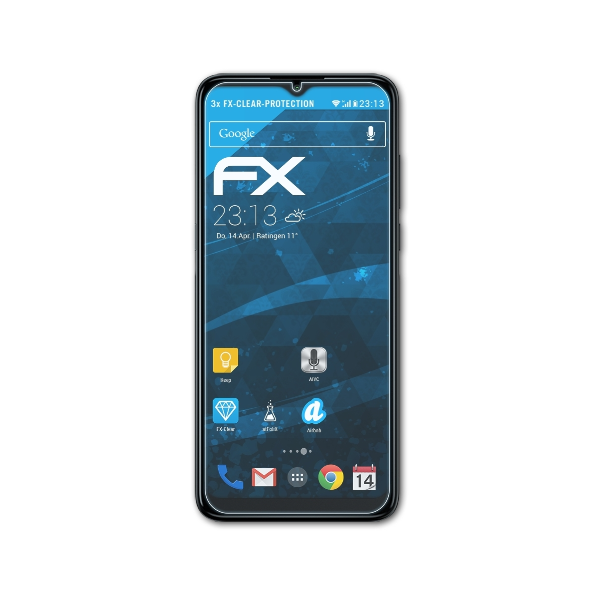 ATFOLIX 3x FX-Clear Displayschutz(für 3L (2021)) Alcatel