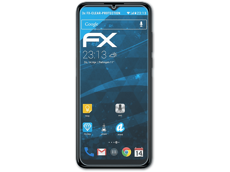 FX-Clear Alcatel ATFOLIX 3L 3x Displayschutz(für (2021))