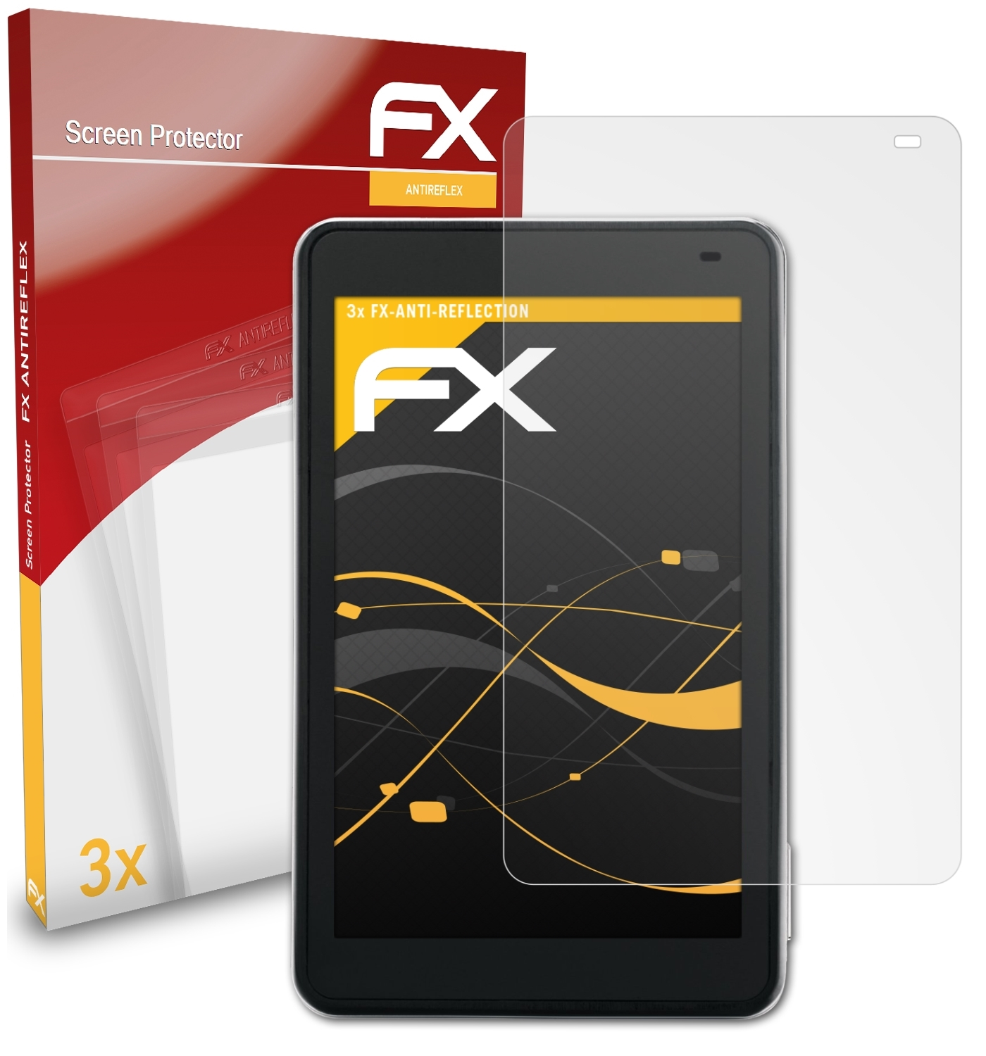 ATFOLIX FX-Antireflex Displayschutz(für Garmin nüvi 3790) 3x