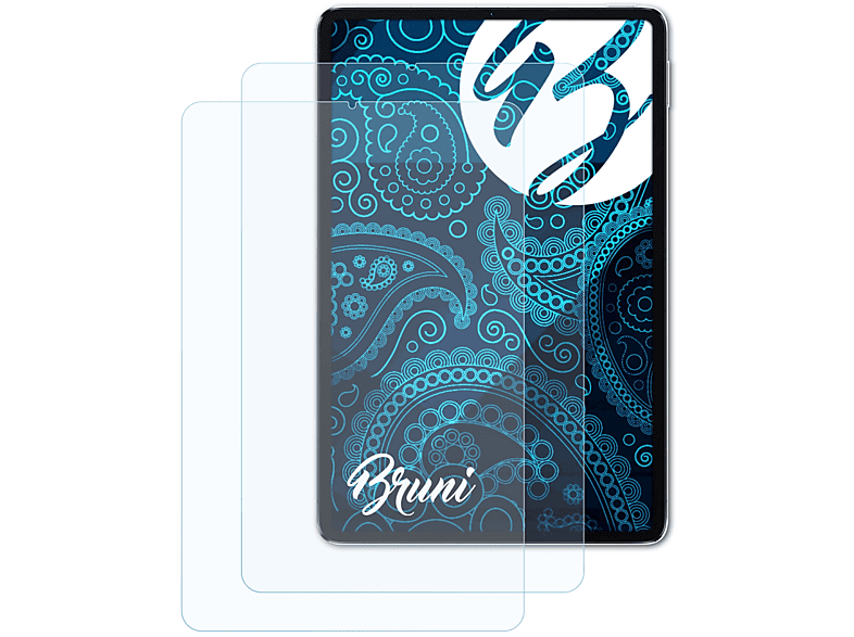 BRUNI 2x Basics-Clear Schutzfolie(für Xiaomi Mi Pad 5)