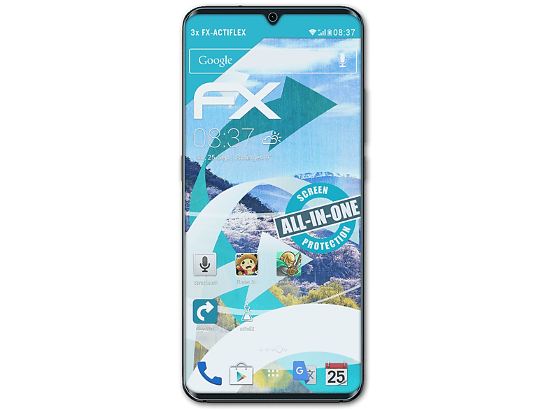 ATFOLIX 3x FX-ActiFleX 10 TCL Pro) Displayschutz(für