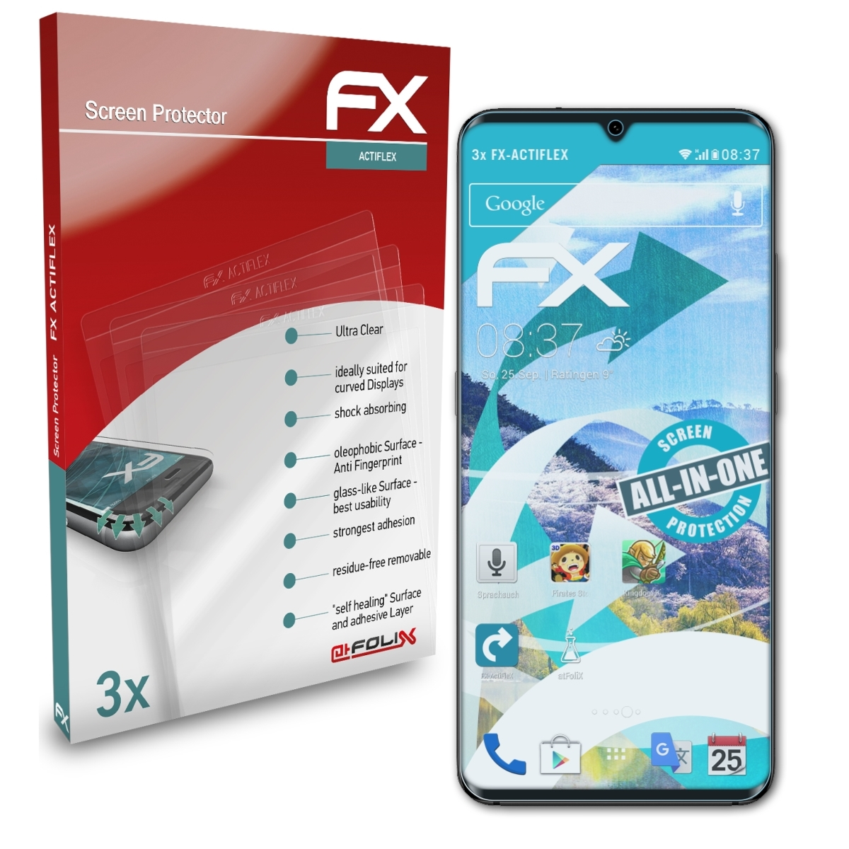 ATFOLIX Displayschutz(für 10 FX-ActiFleX 3x Pro) TCL