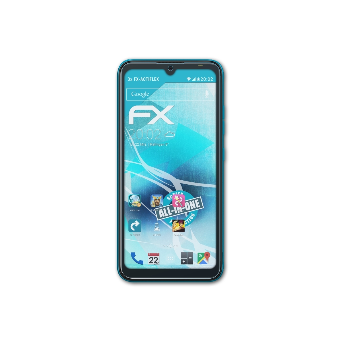 FX-ActiFleX ATFOLIX 3x 5) Pop Displayschutz(für Tecno