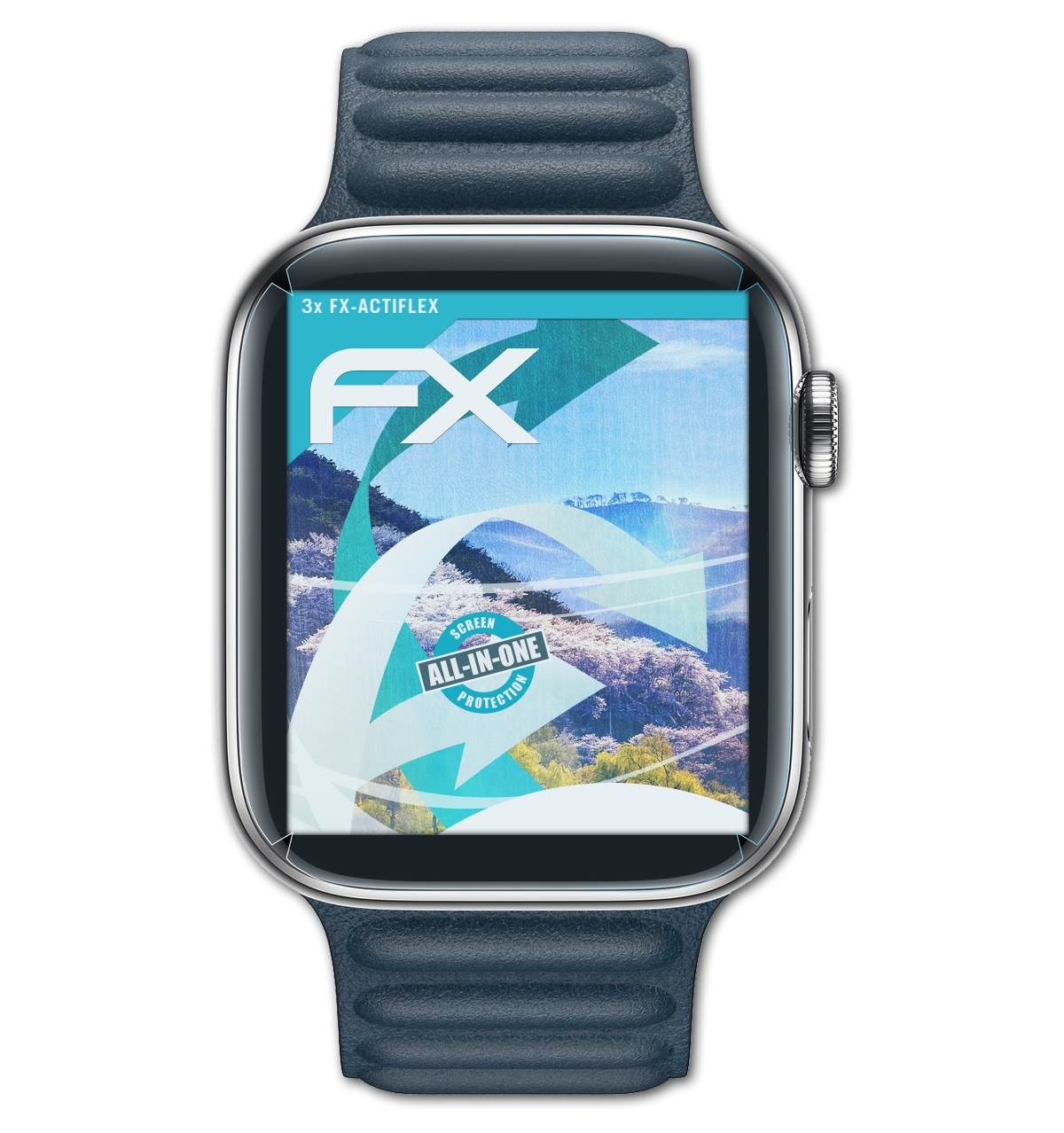 Watch mm FX-ActiFleX Displayschutz(für 40 3x 6)) (Series Apple ATFOLIX