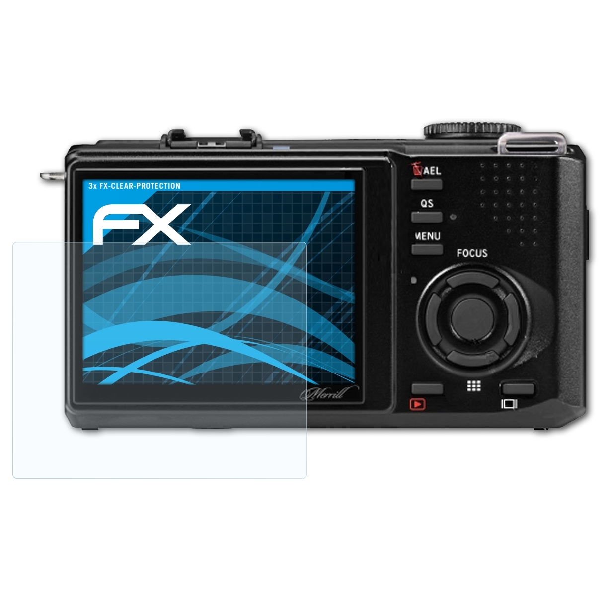 ATFOLIX 3x FX-Clear Displayschutz(für Sigma DP1/DP2/DP3 (Merrill))