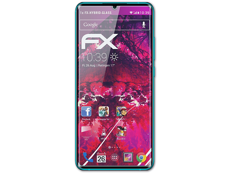 ATFOLIX FX-Hybrid-Glass Schutzglas(für Xiaomi Mi 10) Note