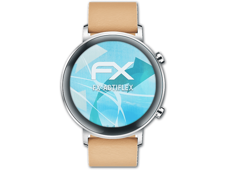 ATFOLIX 3x FX-ActiFleX Displayschutz(für Huawei Watch GT 2 (42 mm))