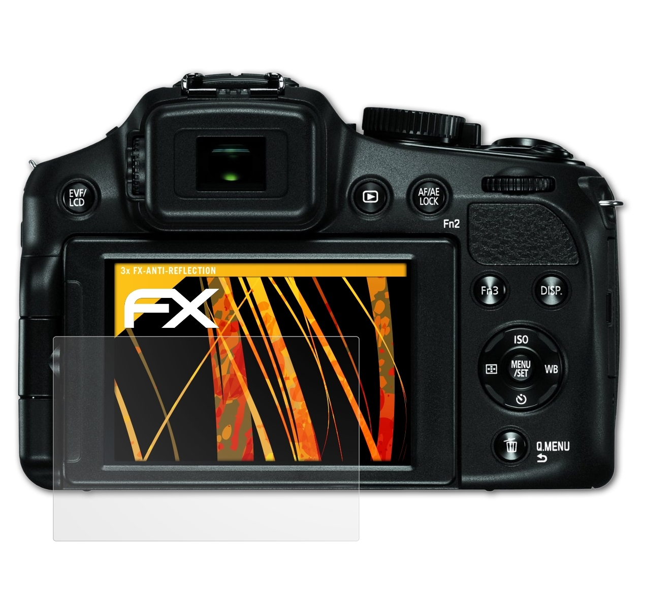 ATFOLIX 3x FX-Antireflex V-Lux Leica Displayschutz(für 4)