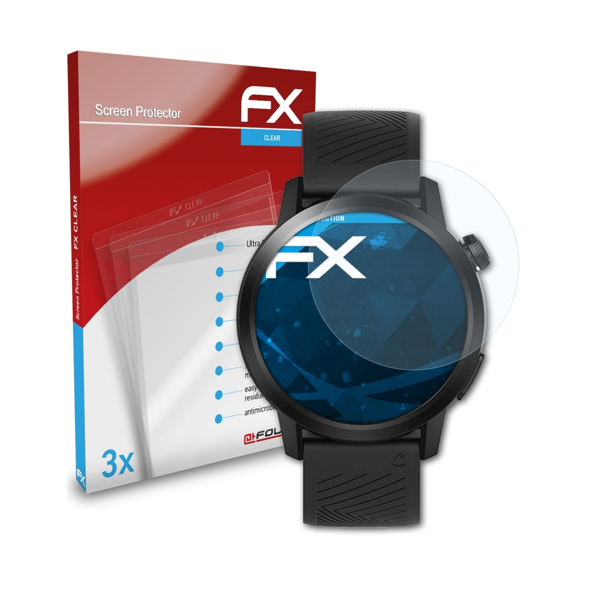 ATFOLIX 3x FX-Clear Displayschutz(für mm)) (46 Apex Coros