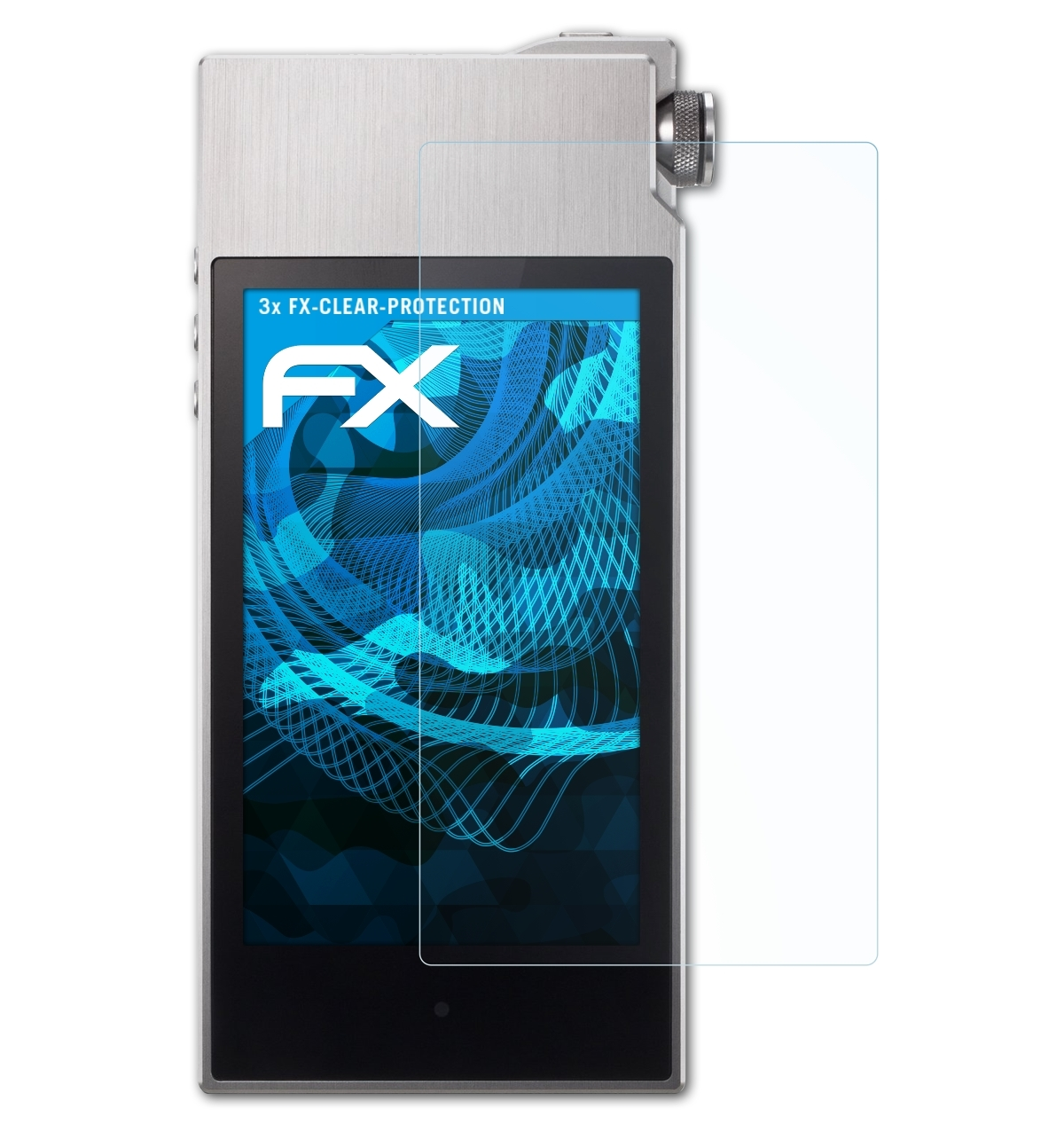 ATFOLIX 3x FX-Clear Astell&Kern Displayschutz(für AK120 IRiver II)