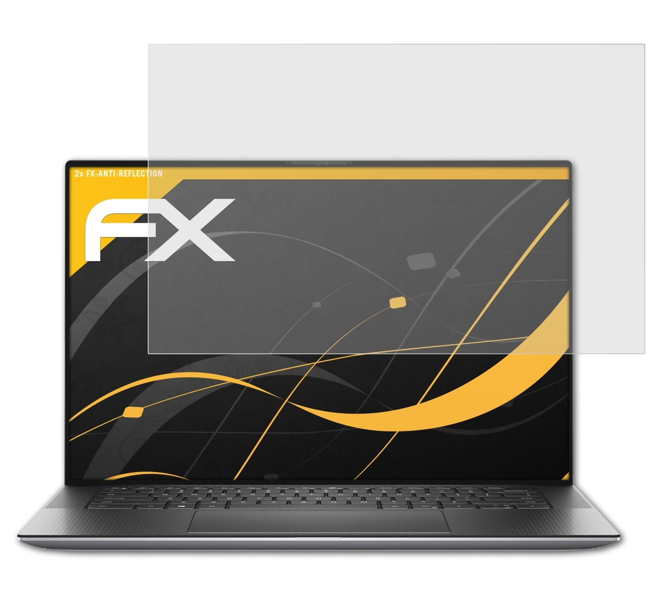 Dell 2x FX-Antireflex Precision Displayschutz(für ATFOLIX 5550)