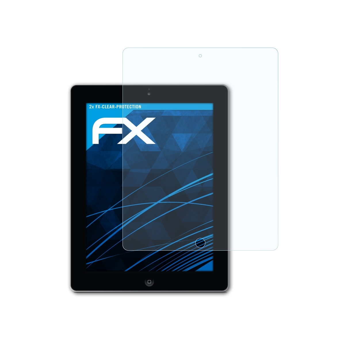 FX-Clear iPad ATFOLIX Apple / Displayschutz(für 3 iPad 2x / iPad 4 2)