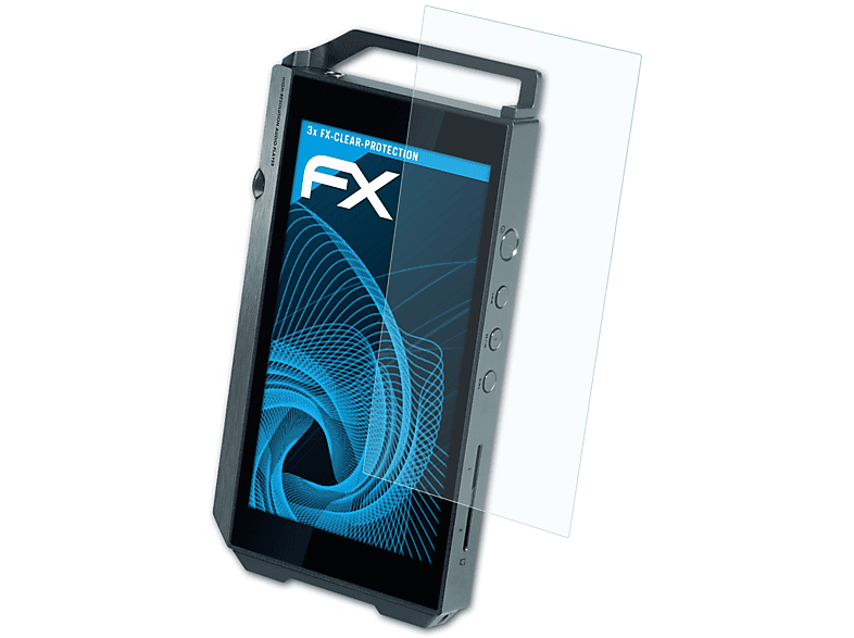 ATFOLIX 3x FX-Clear Displayschutz(für Pioneer XDP-100R)