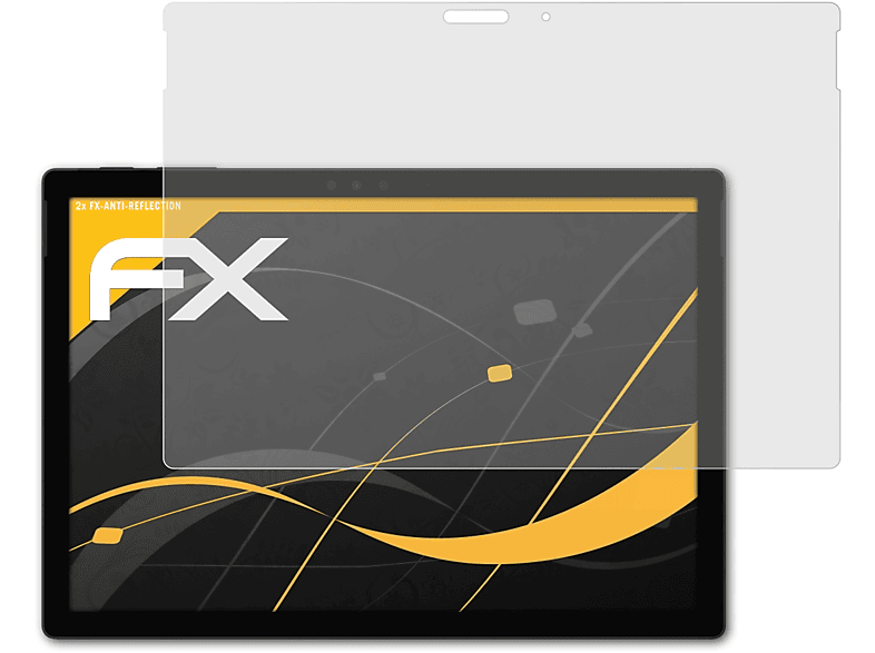 ATFOLIX 2x FX-Antireflex Displayschutz(für Surface 6) Pro Microsoft