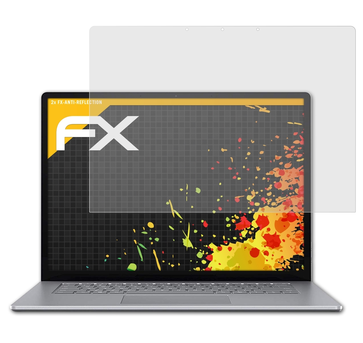 3 Displayschutz(für ATFOLIX Laptop (15 Microsoft FX-Antireflex inch)) Surface 2x