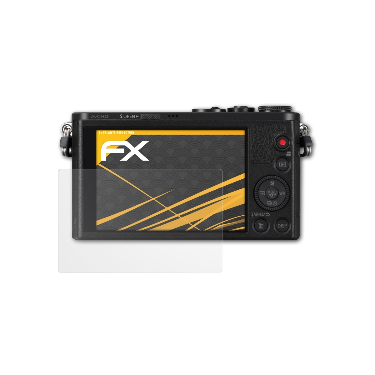 FX-Antireflex Panasonic ATFOLIX DMC-GM1) Lumix 3x Displayschutz(für