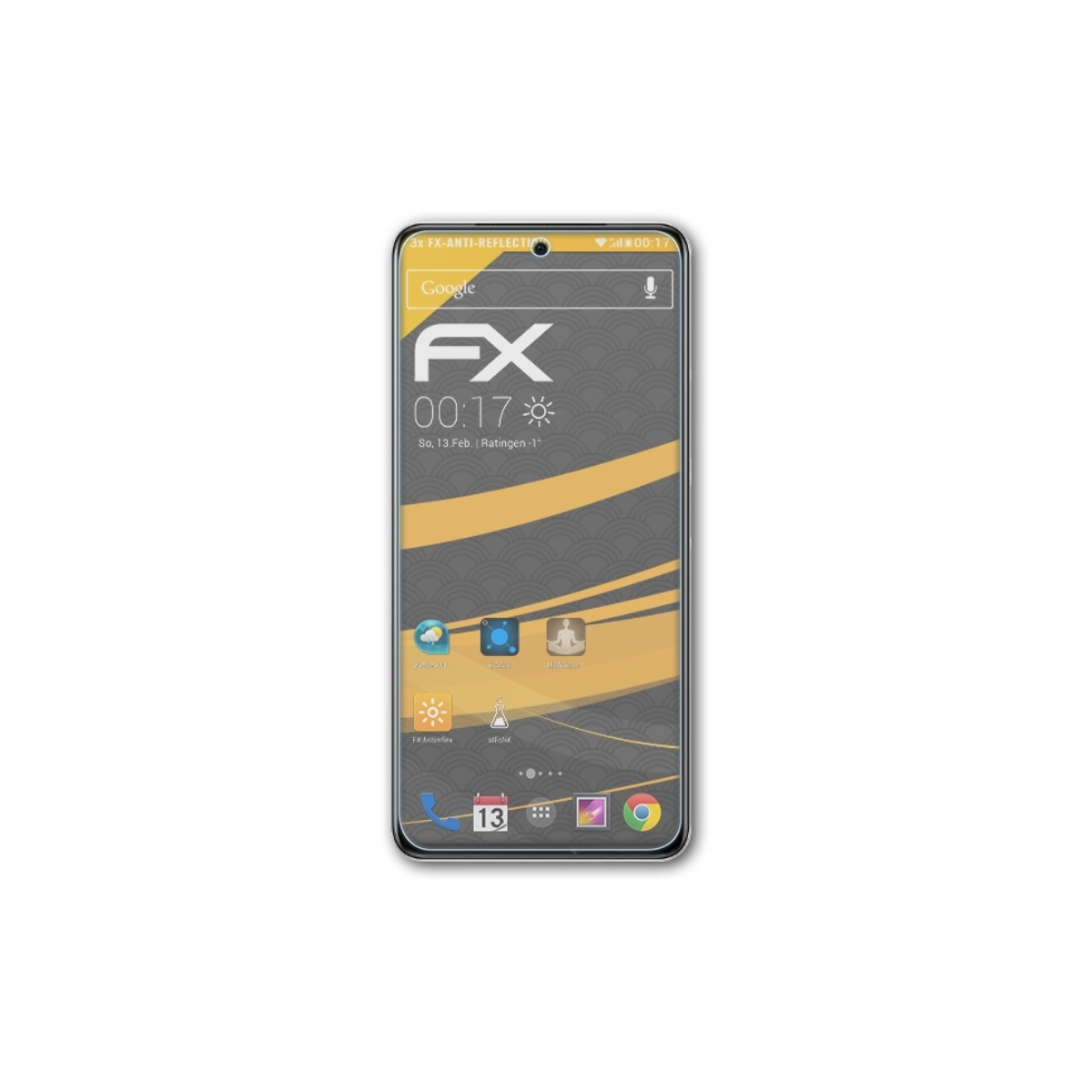 ATFOLIX 3x FX-Antireflex Displayschutz(für Vivo iQOO Z5)
