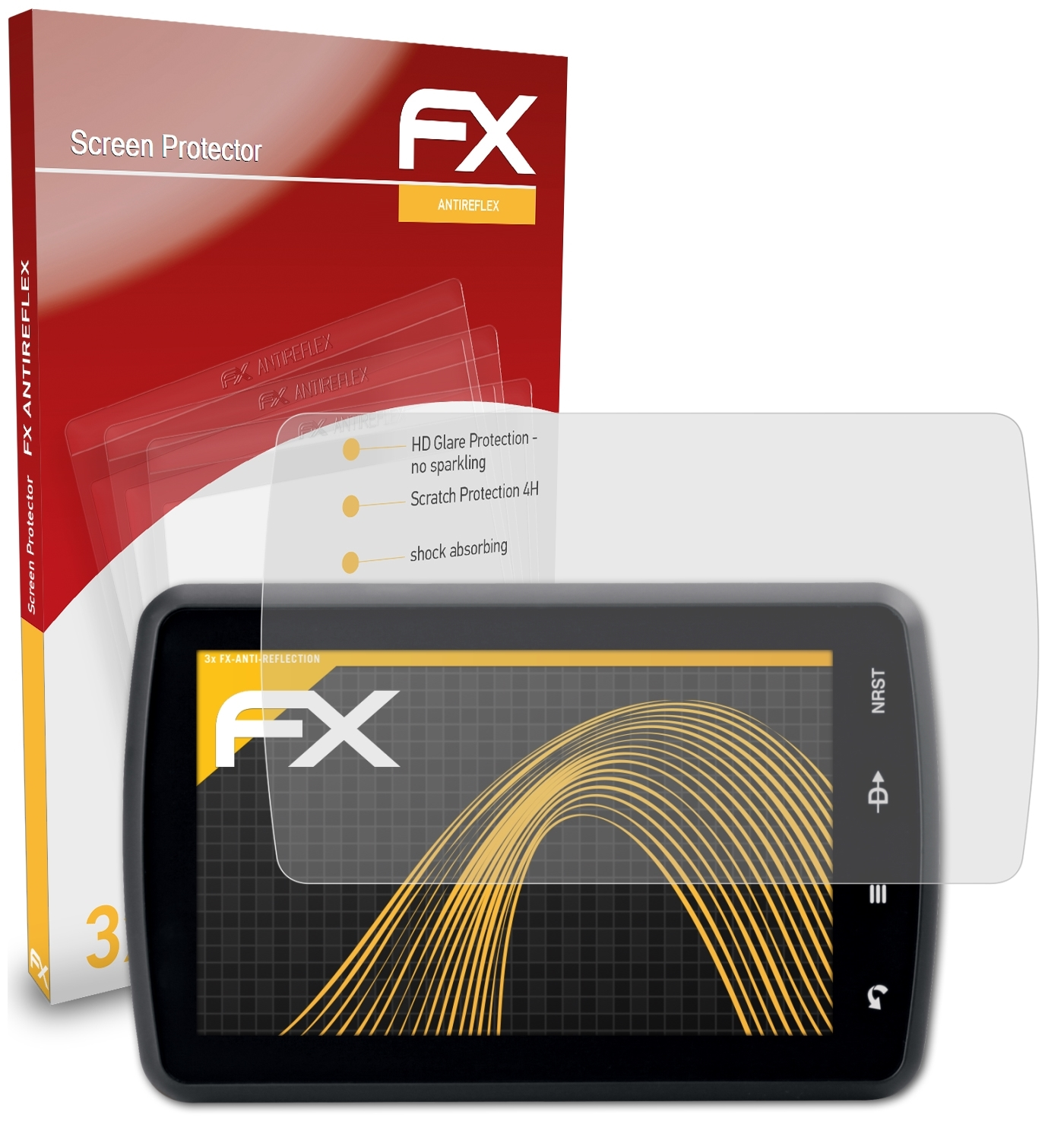 3x Garmin Displayschutz(für Aera FX-Antireflex 796) ATFOLIX