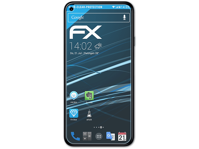 ATFOLIX 3x FX-Clear Displayschutz(für 5) Pixel Google