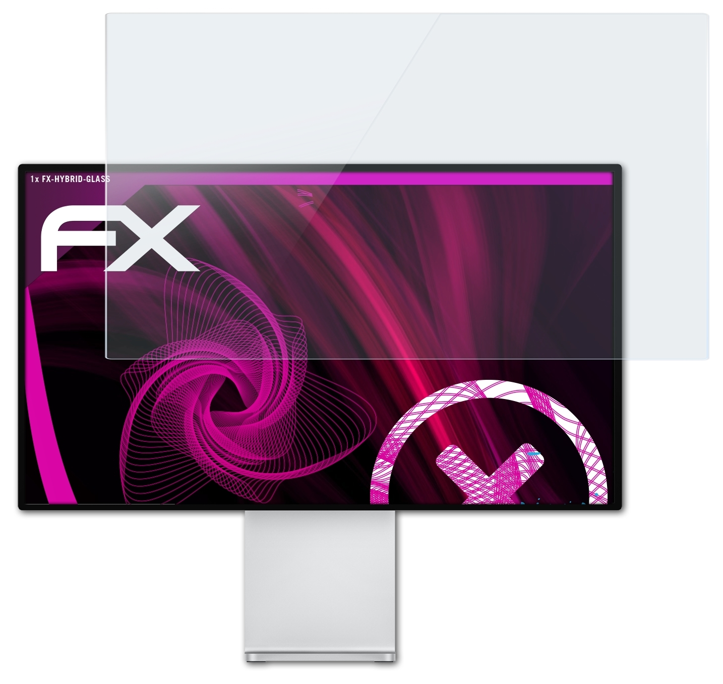 Pro Apple Schutzglas(für Display XDR) FX-Hybrid-Glass ATFOLIX