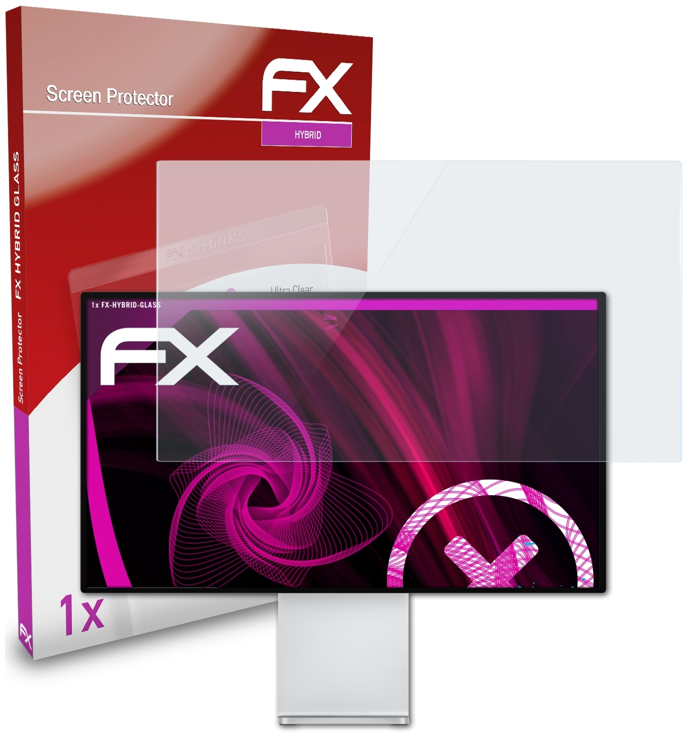 Pro ATFOLIX FX-Hybrid-Glass XDR) Apple Display Schutzglas(für