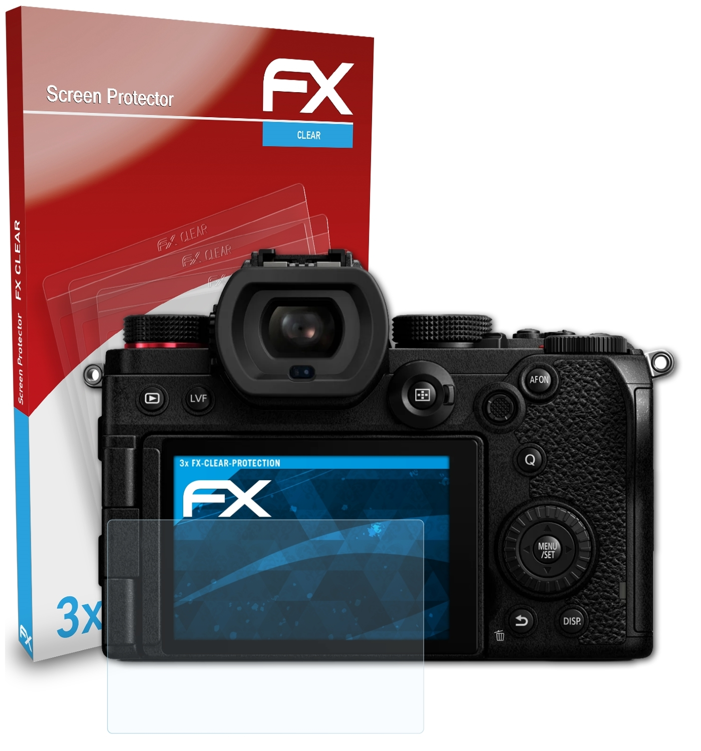 ATFOLIX 3x FX-Clear Panasonic Displayschutz(für DC-S5) Lumix