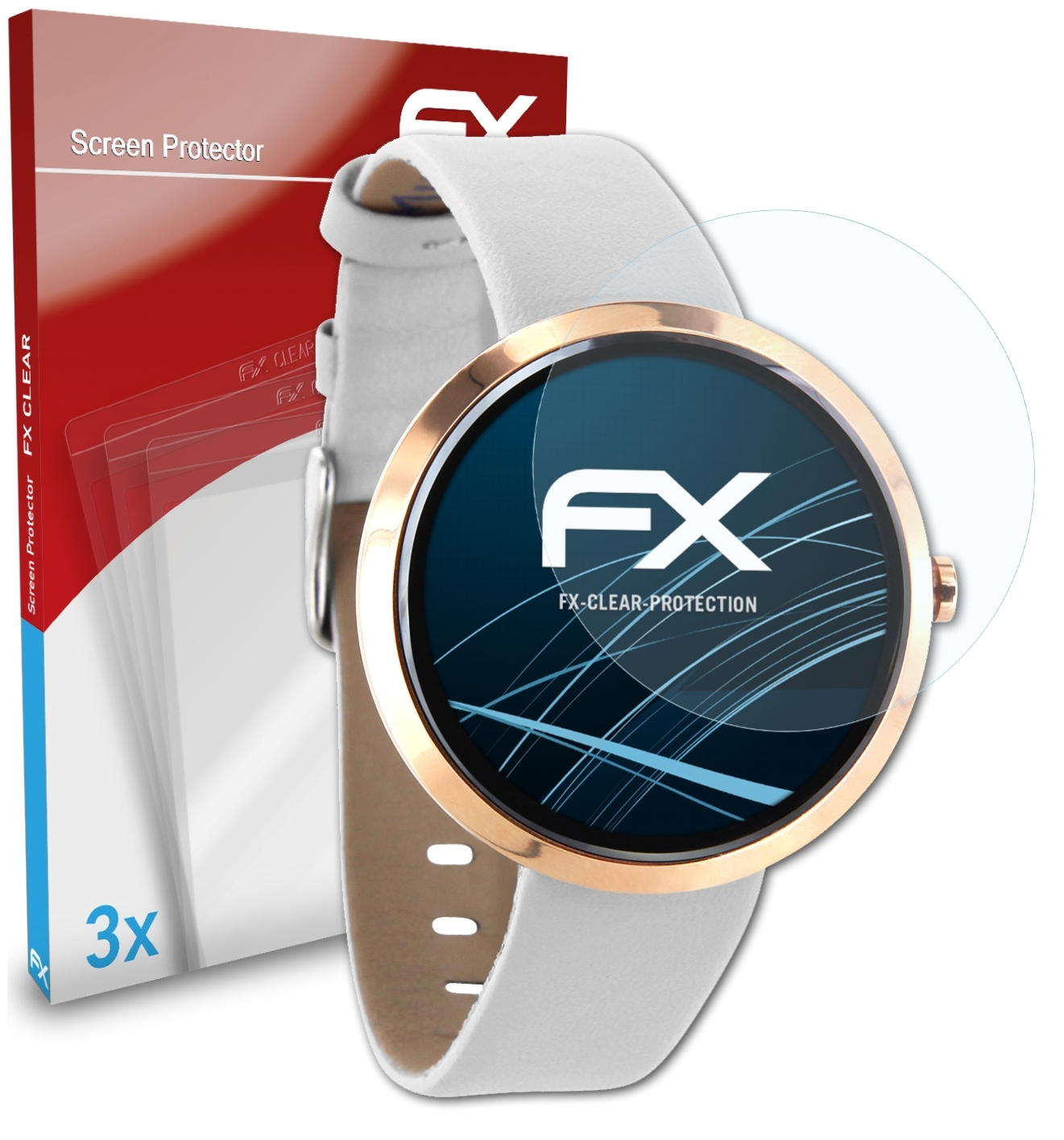 3x FX-Clear Displayschutz(für XW Siona XLyne Fit Pure) ATFOLIX