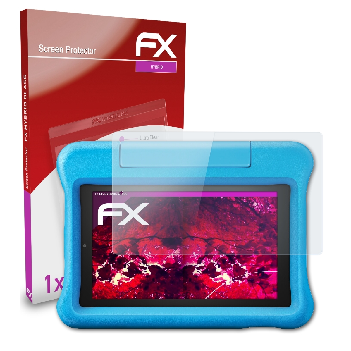 ATFOLIX FX-Hybrid-Glass Edition 7 Kids Schutzglas(für (Model Fire 2019)) Amazon