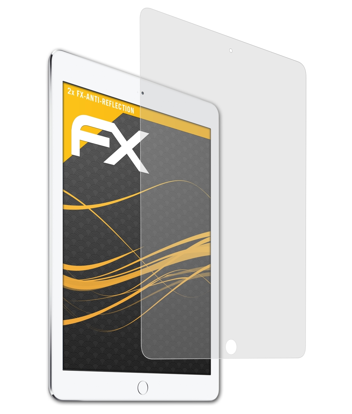 2) Apple 2x Displayschutz(für FX-Antireflex iPad ATFOLIX Air