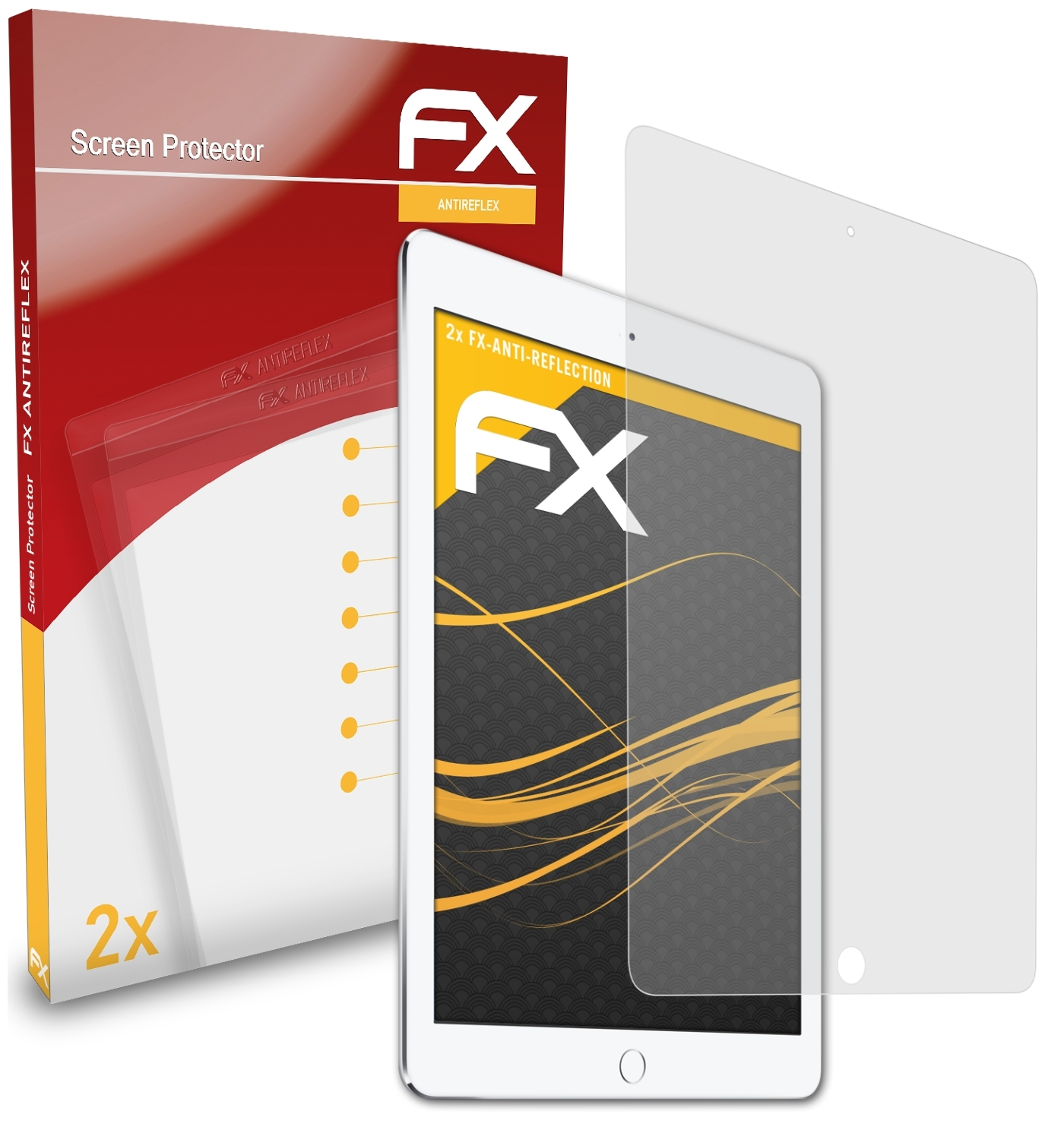 iPad ATFOLIX 2x FX-Antireflex Displayschutz(für Air 2) Apple