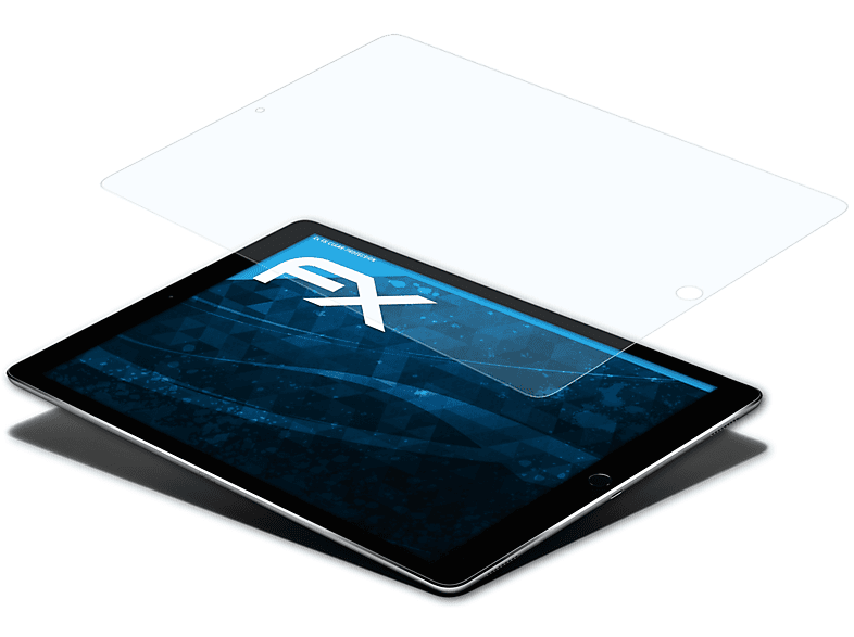 ATFOLIX 2x FX-Clear Displayschutz(für Apple iPad Pro 12,9 (2015))
