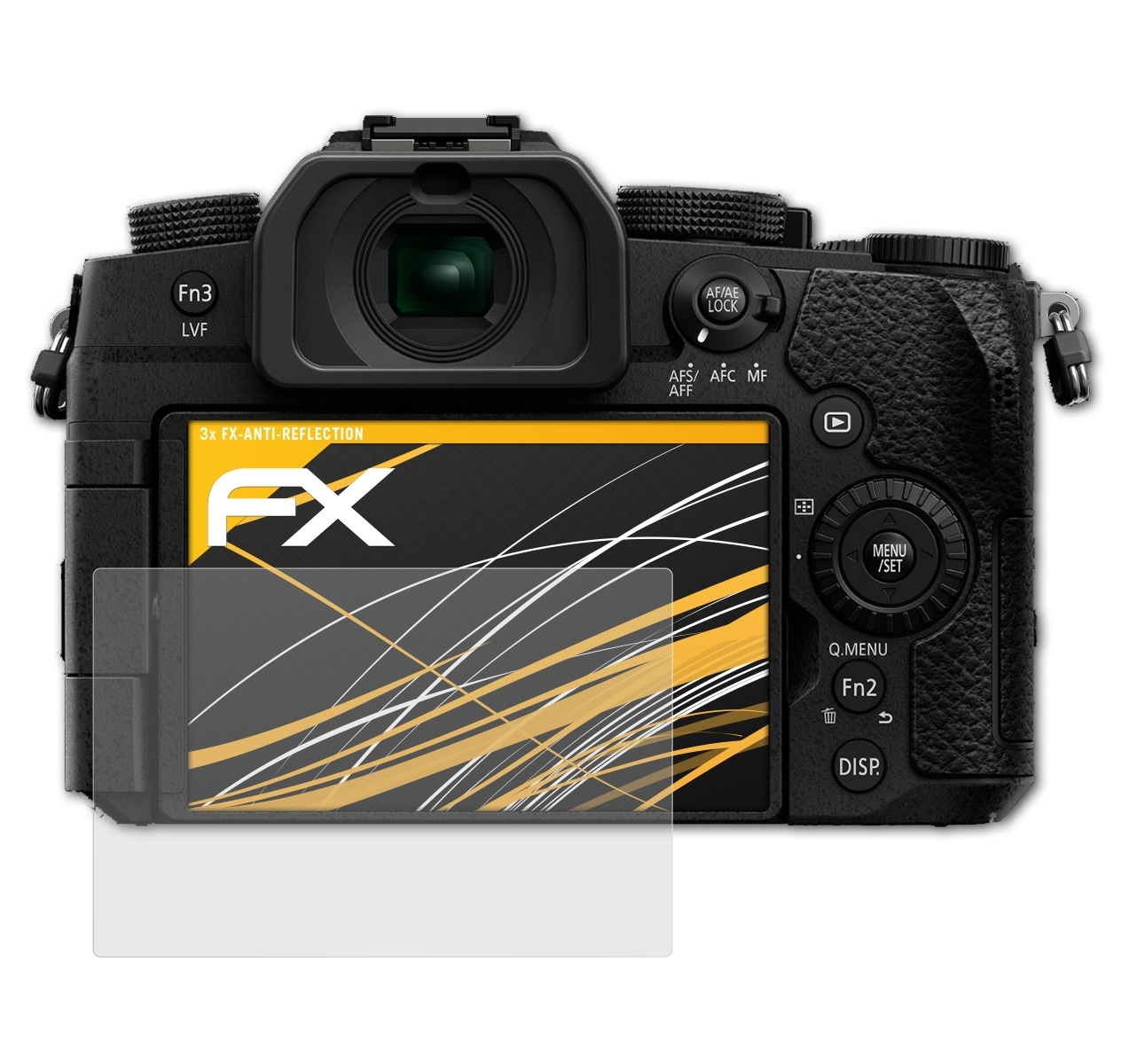 Displayschutz(für DC-G95) 3x Panasonic FX-Antireflex Lumix ATFOLIX