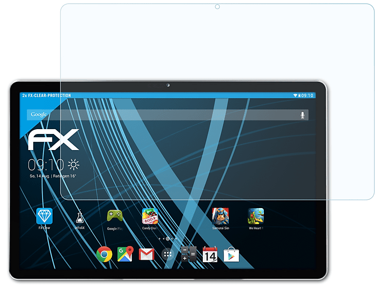 ATFOLIX 2x FX-Clear Displayschutz(für Plus Pad Lenovo 11)
