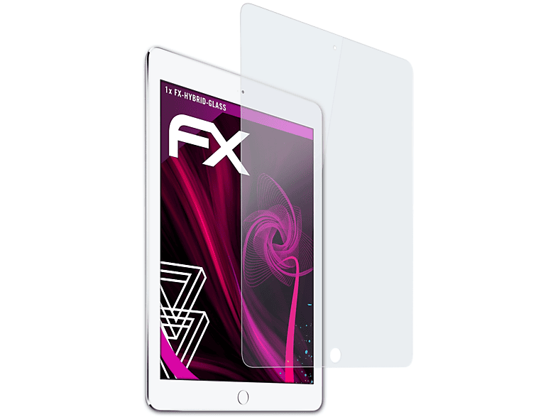 Air FX-Hybrid-Glass ATFOLIX 2) iPad Schutzglas(für Apple