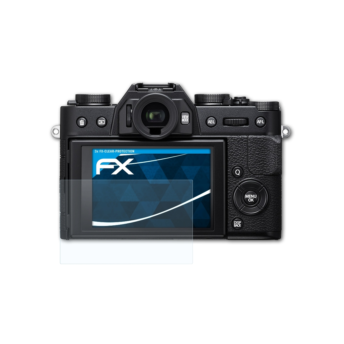 X-T20) Displayschutz(für FX-Clear 3x ATFOLIX Fujifilm