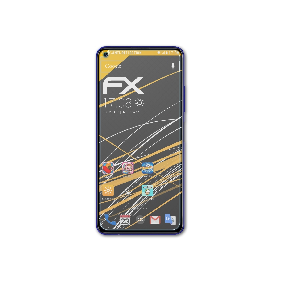 FX-Antireflex ATFOLIX 3x UMiDigi F2) Displayschutz(für
